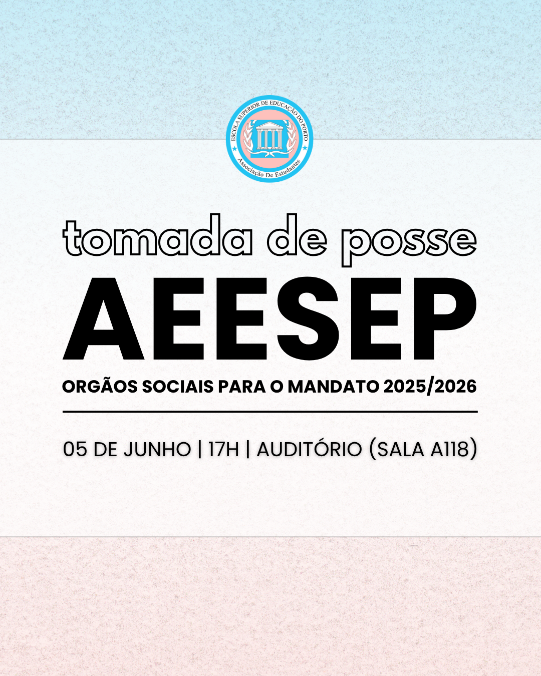 Tomada de Posse AEESEP 25/26